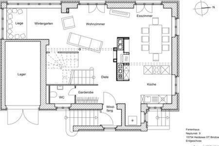 Ferienhaus Bindow Heidesee Exteriér fotografie
